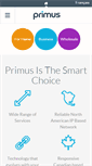 Mobile Screenshot of primus.ca